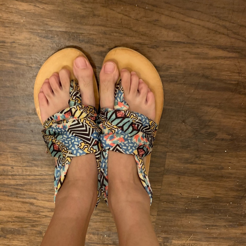 Floral sandles